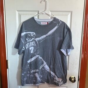 Mitchel & Ness Medium Celtics Dee Brown Gray Boston Celtics Above the Rim Shirt